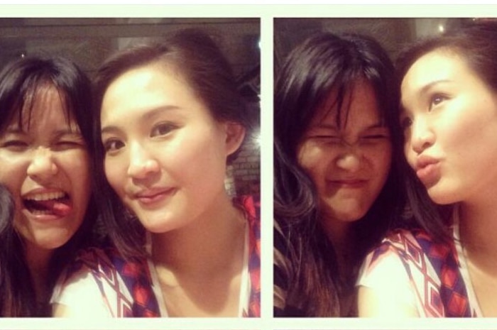 Jessica Wongso and Wayan Mirna Salihin in an ABC News photo collage